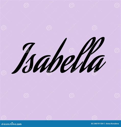 Isabella.