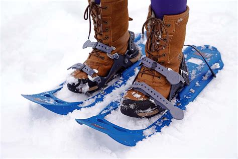 snowshoes.